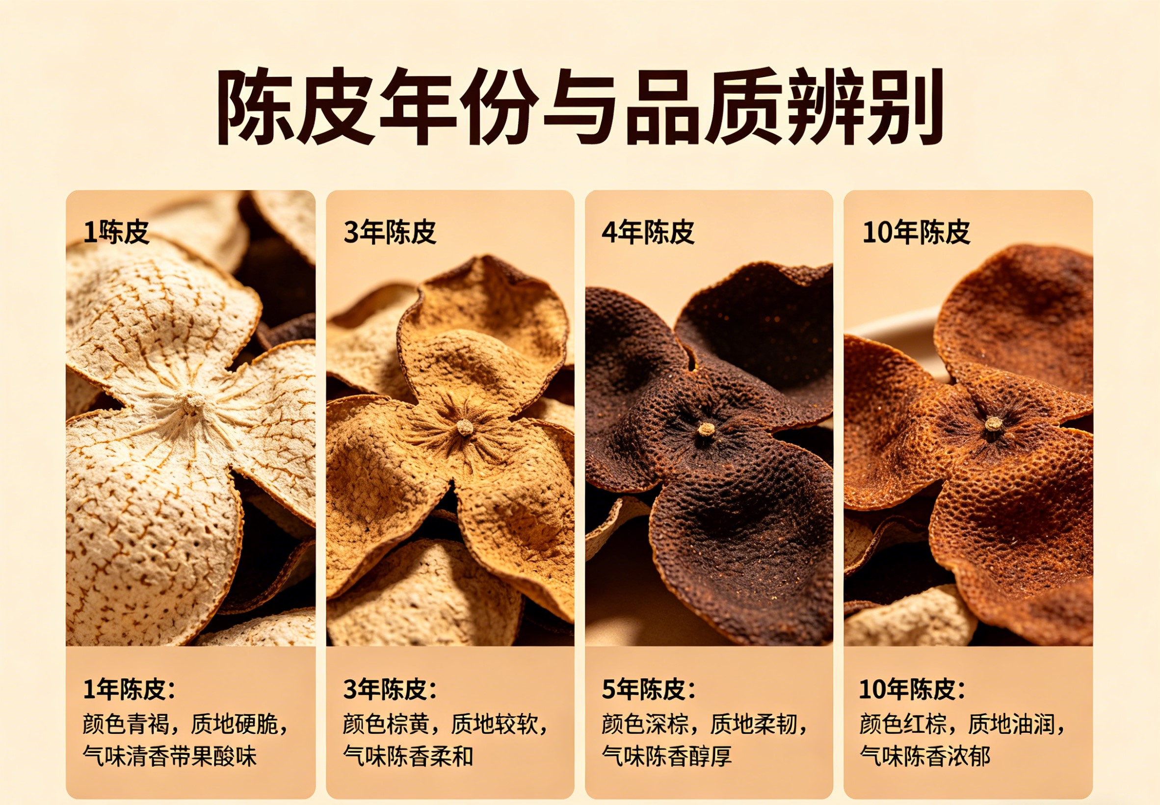 陈皮年份与品质辨别